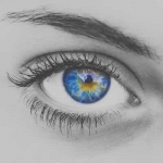 Bruine ogen veranderen naar blauwe ogen met laser